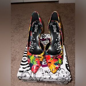 Brash - Floral - Pointed-toe Heels - Wmn Sz 7.5